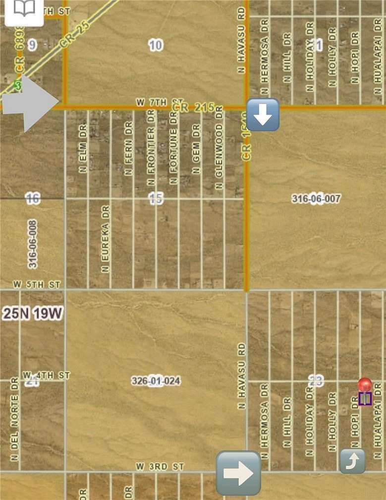 2.5 Acres of Residential Land for Sale in Dolan Springs, Arizona