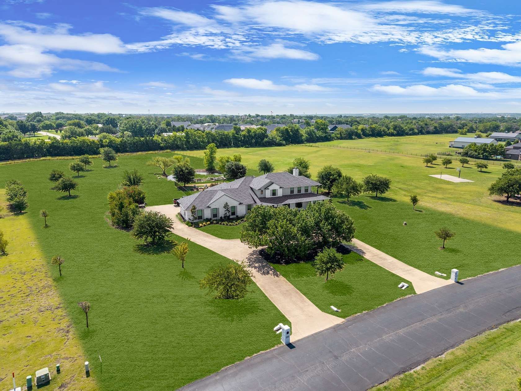 4 Acres of Land with Home for Sale in Prosper, Texas