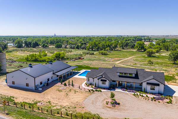 5.78 Acres of Land with Home for Sale in Kersey, Colorado