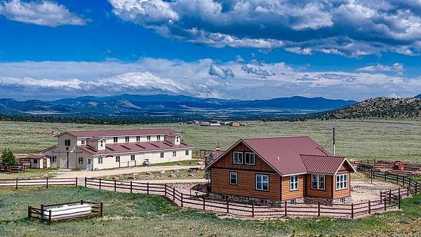 35.2 Acres of Land with Home for Sale in Westcliffe, Colorado