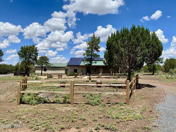 5.17 Acres of Land with Home for Sale in Vernon, Arizona