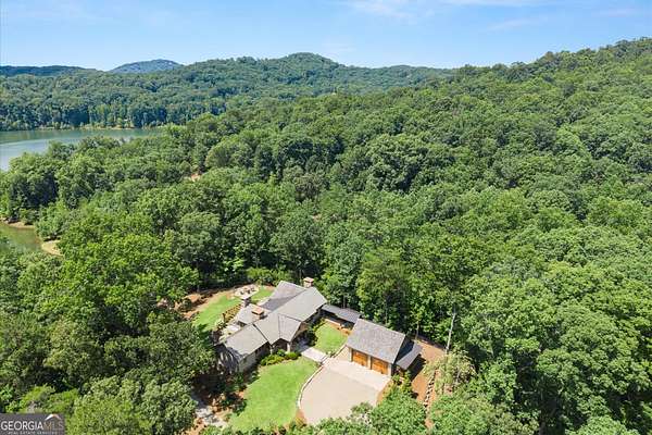 13 Acres of Land with Home for Sale in Cleveland, Georgia