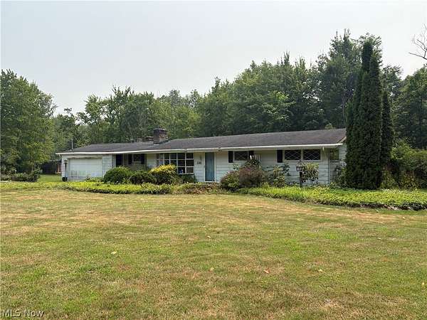 8 Acres of Land with Home for Sale in Rock Creek, Ohio