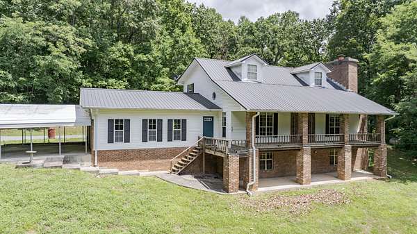 10.6 Acres of Land with Home for Sale in Pikeville, Tennessee