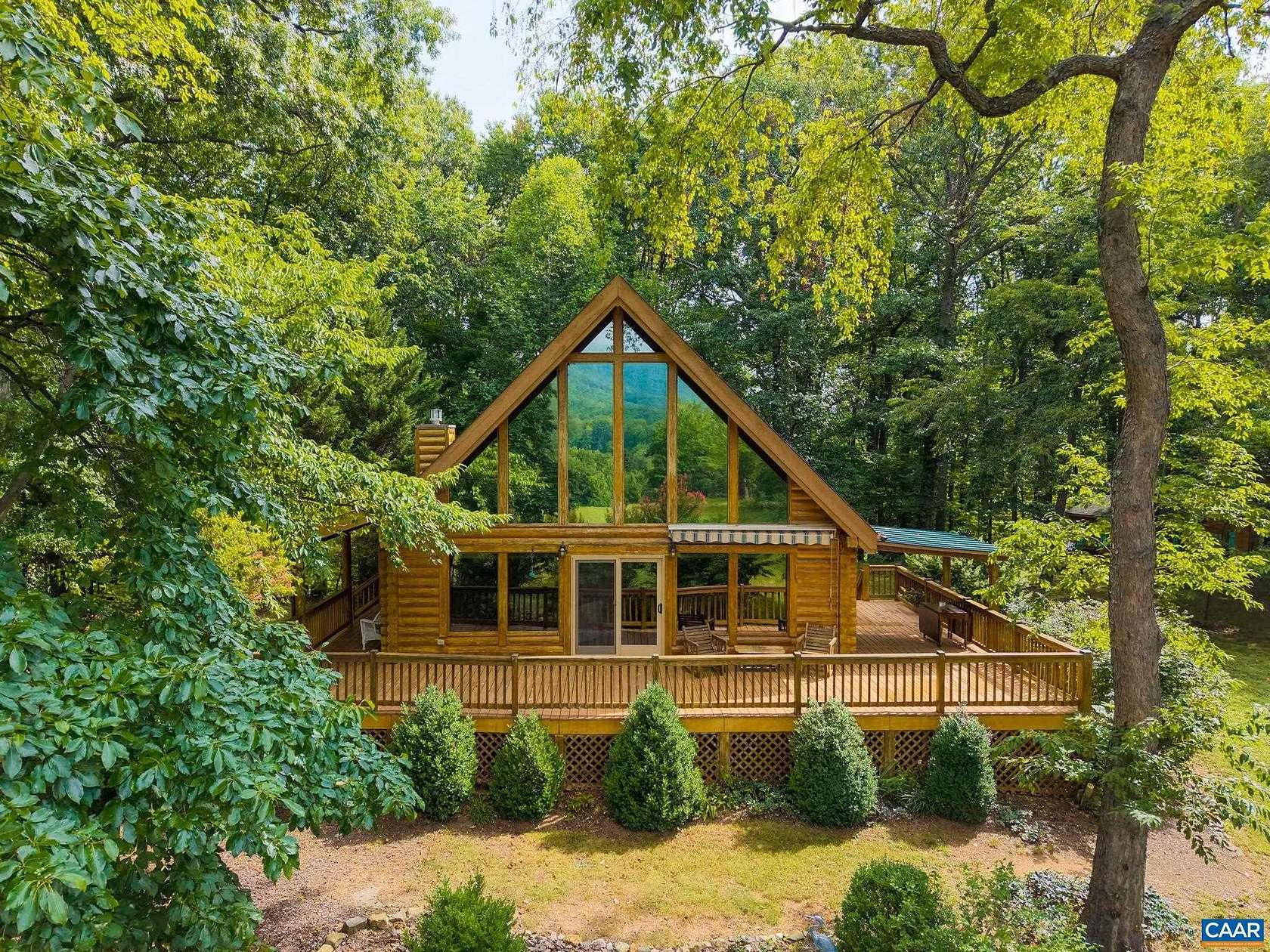 6 Acres of Land with Home for Sale in Afton, Virginia