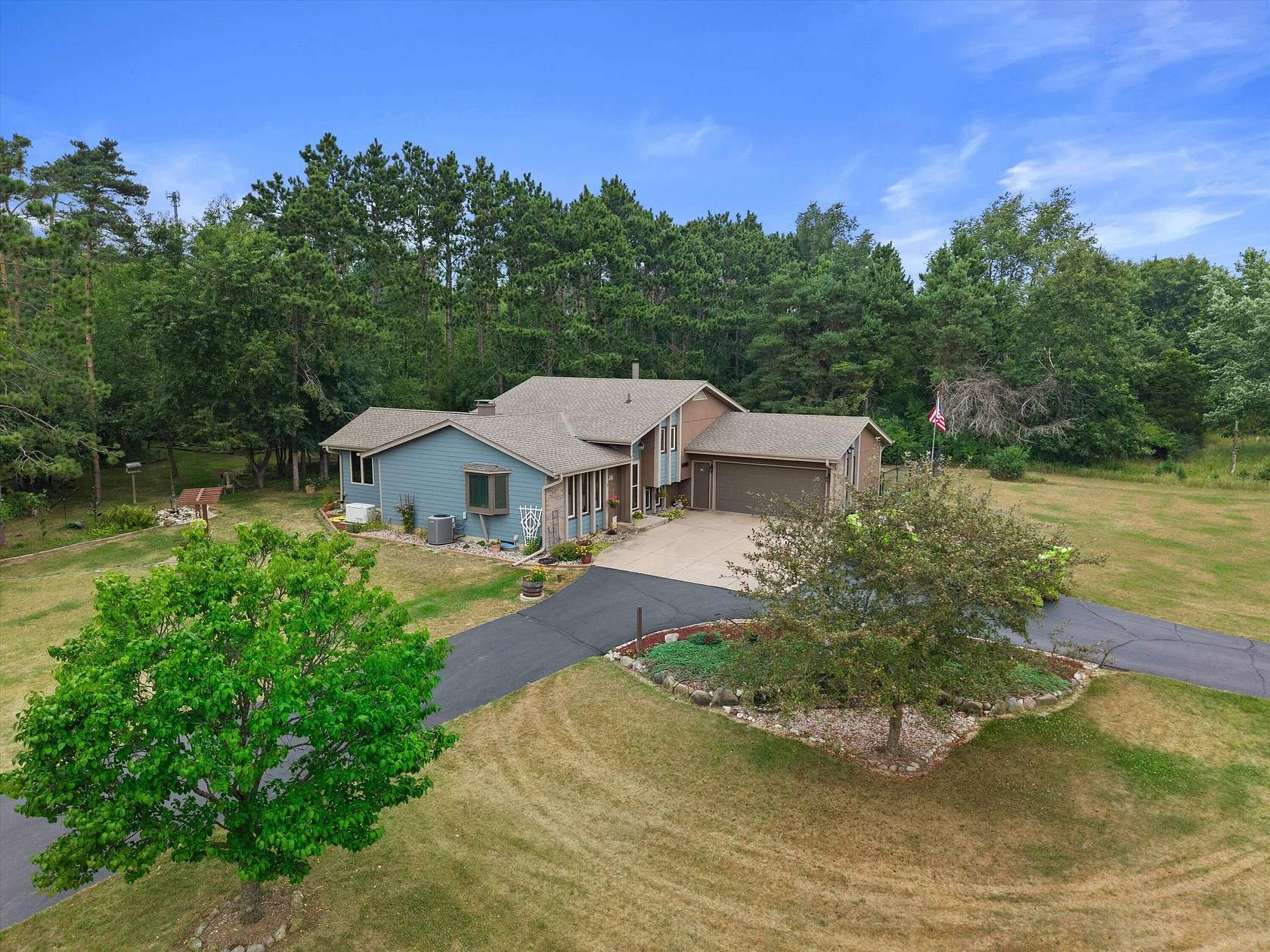 3 Acres of Land with Home for Sale in Dousman, Wisconsin