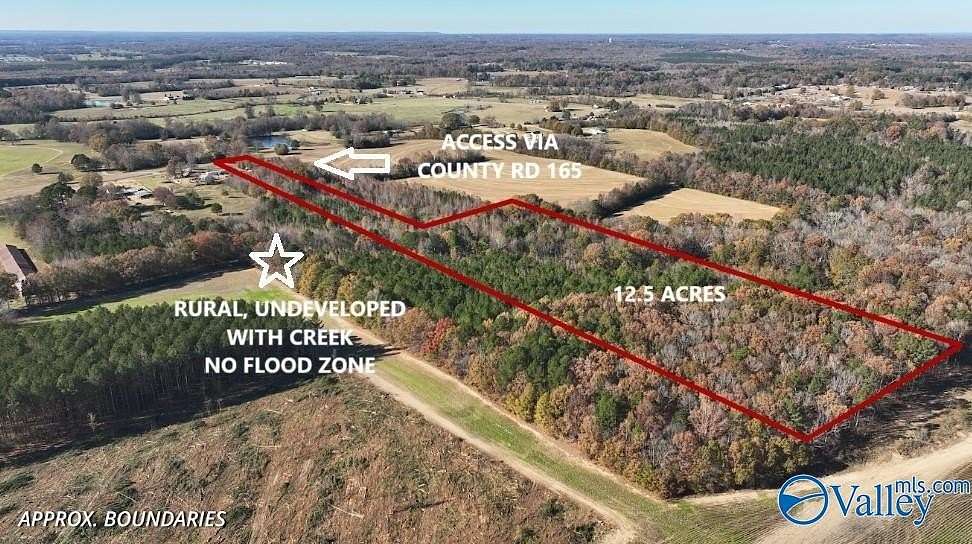 12.5 Acres of Land for Sale in Moulton, Alabama