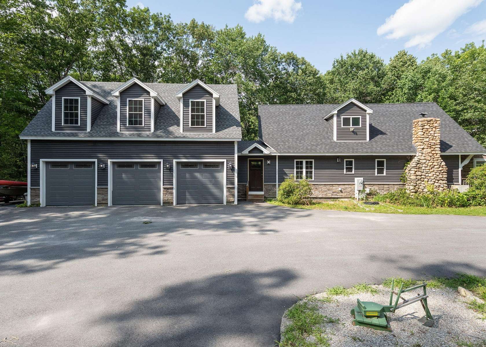 5.55 Acres of Land with Home for Sale in Casco, Maine