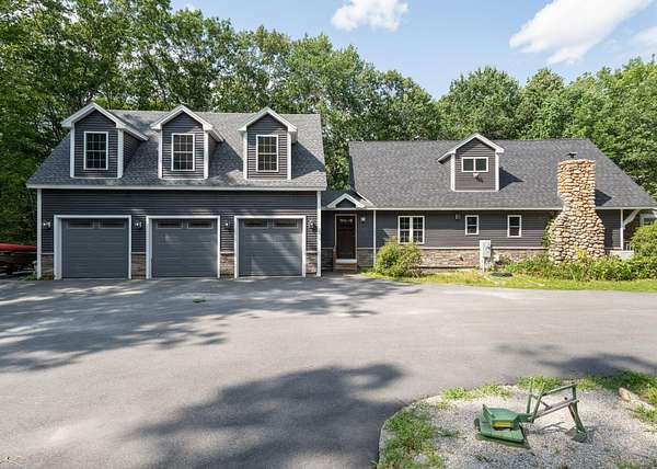 5.55 Acres of Land with Home for Sale in Casco, Maine