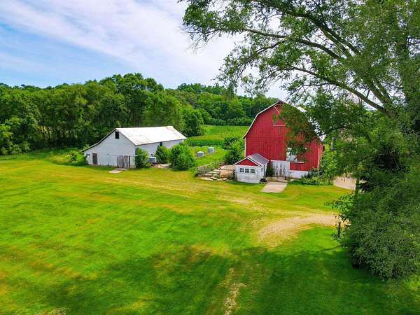 80 Acres of Land with Home for Sale in Evansville, Wisconsin
