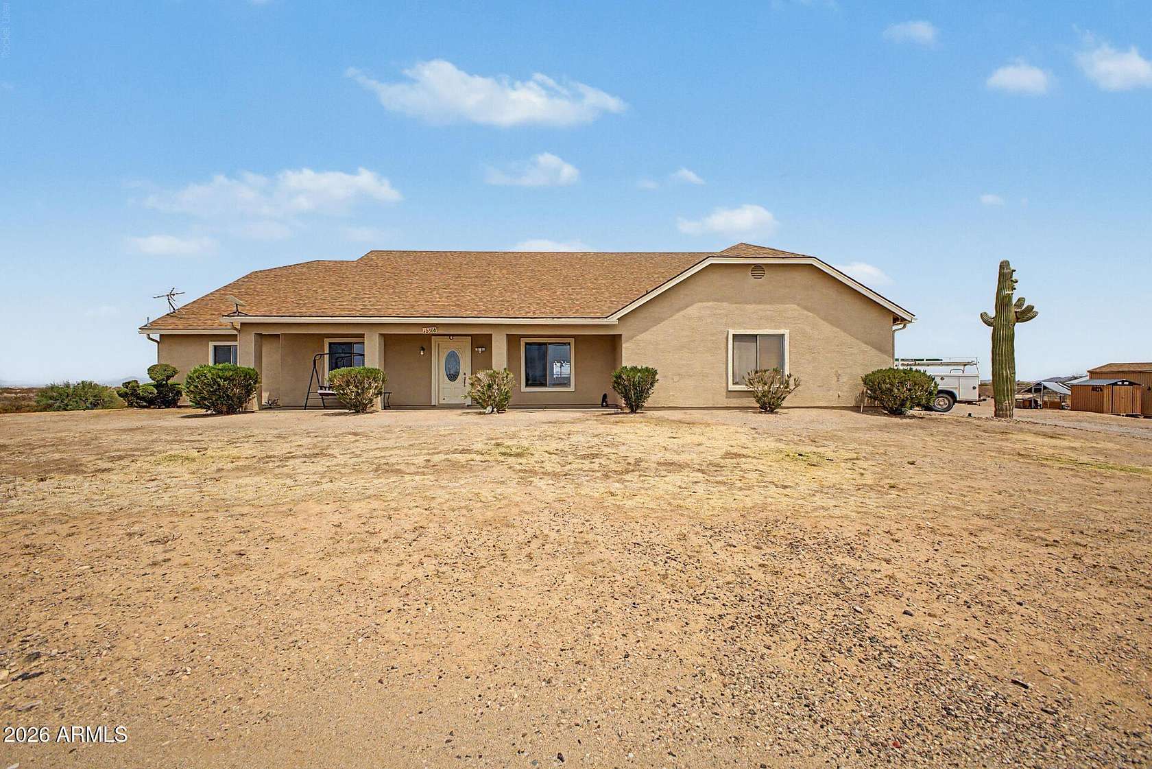8.77 Acres of Land with Home for Sale in Tonopah, Arizona