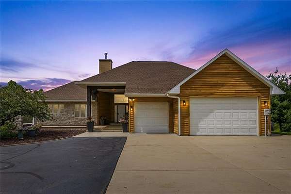 4.79 Acres of Land with Home for Sale in Cedar Rapids, Iowa