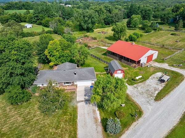 4.68 Acres of Land with Home for Sale in Indianola, Iowa