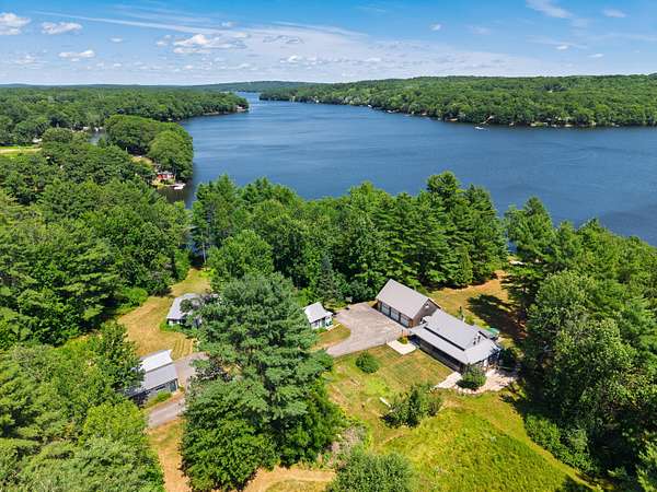 8.45 Acres of Land with Home for Sale in Litchfield Town, Maine