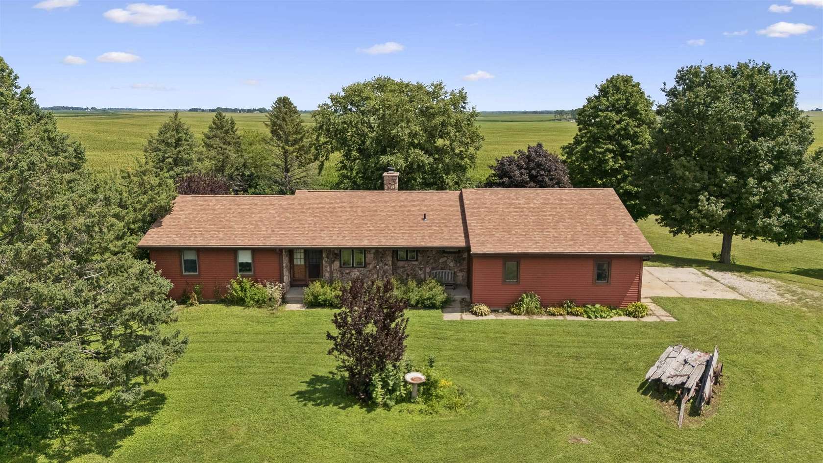 2.42 Acres of Land with Home for Sale in Cedar Falls, Iowa