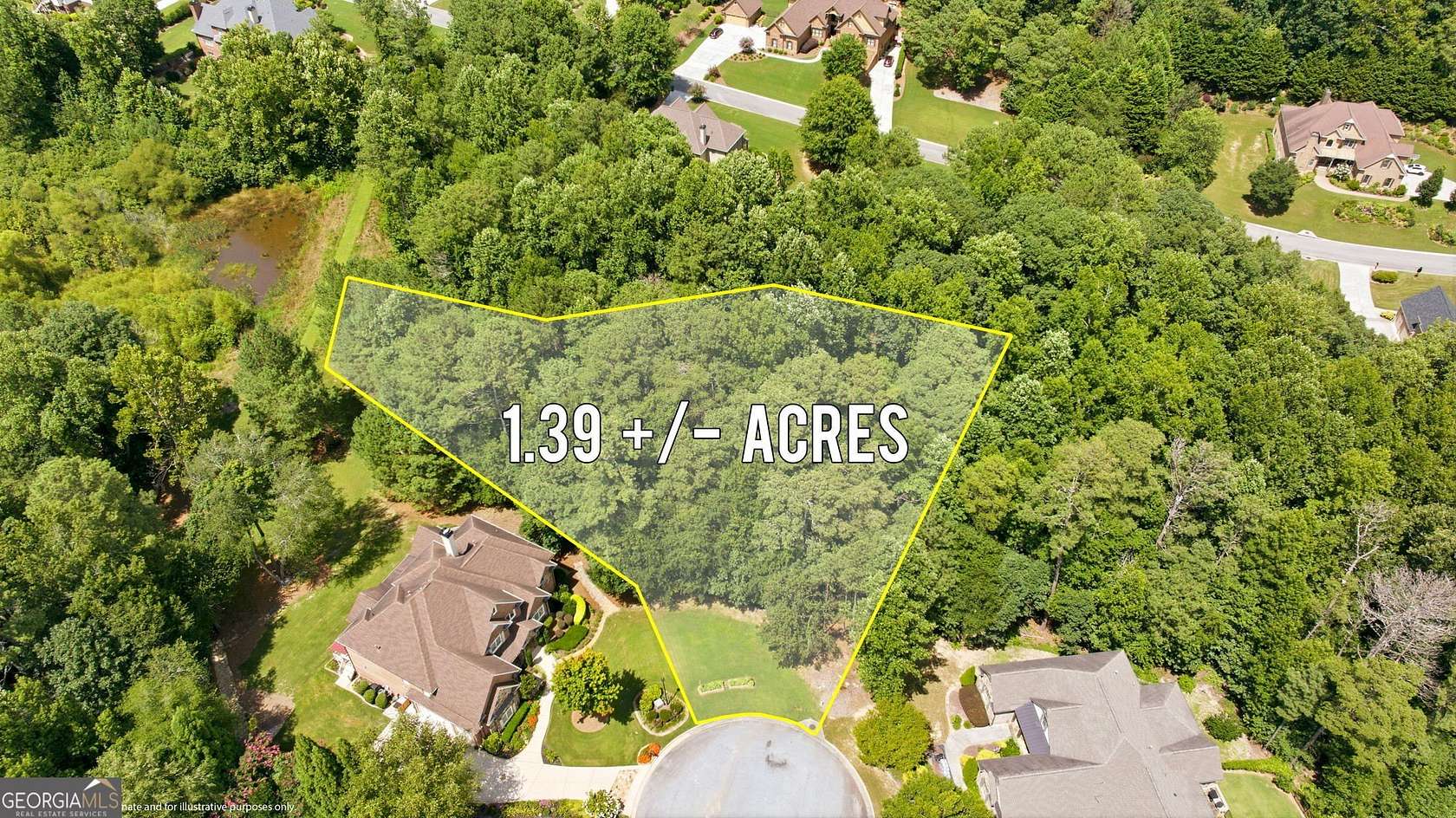 1.39 Acres of Residential Land for Sale in Flowery Branch, Georgia
