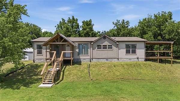 4.84 Acres of Land with Home for Sale in Inola, Oklahoma