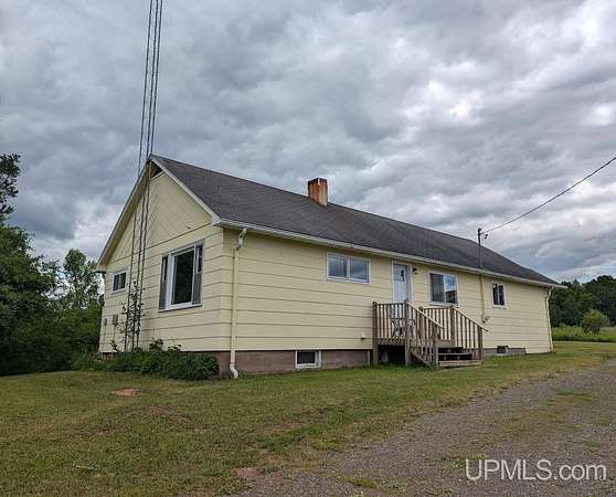 3 Acres of Land with Home for Sale in Bruce Crossing, Michigan