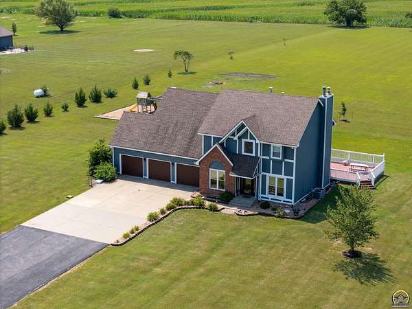 3 Acres of Land with Home for Sale in Berryton, Kansas