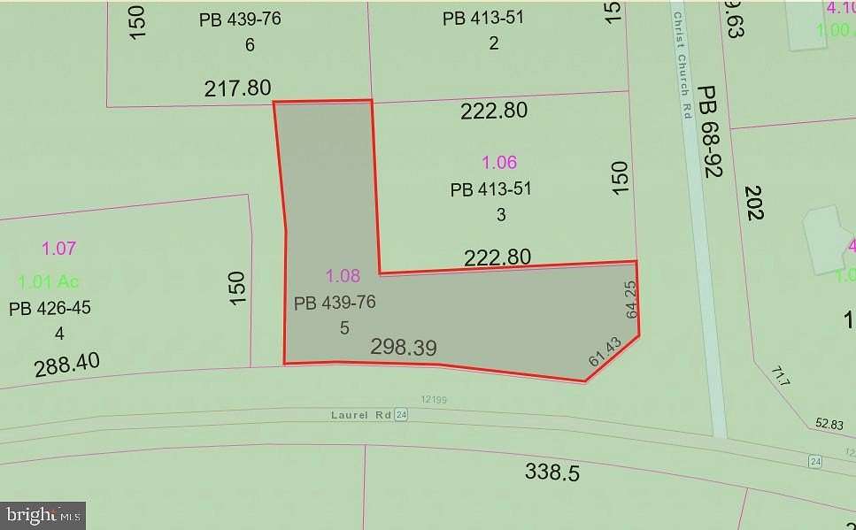 0.97 Acres of Land for Sale in Laurel, Delaware