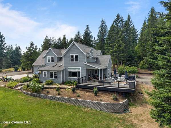 10.2 Acres of Land with Home for Sale in Coeur d'Alene, Idaho