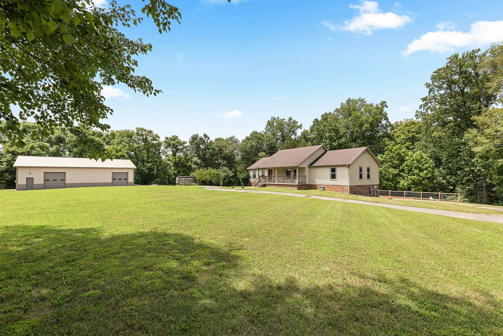 2.58 Acres of Land with Home for Sale in Woodlawn, Tennessee