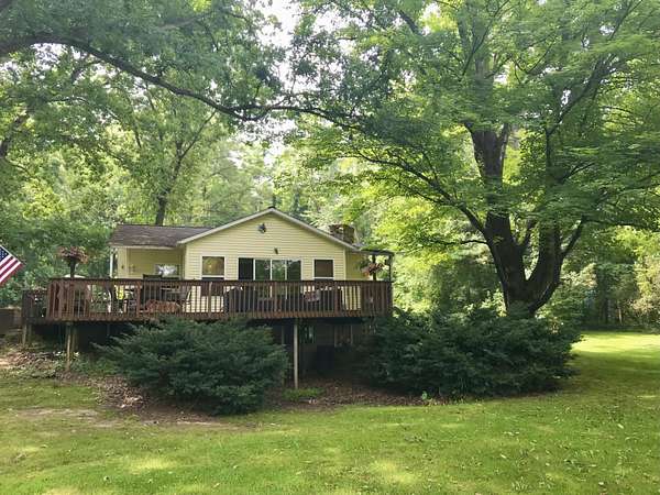 9.4 Acres of Land with Home for Sale in White Pigeon, Michigan
