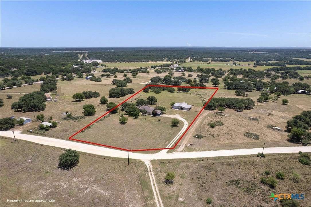 5 Acres of Land with Home for Sale in Salado, Texas