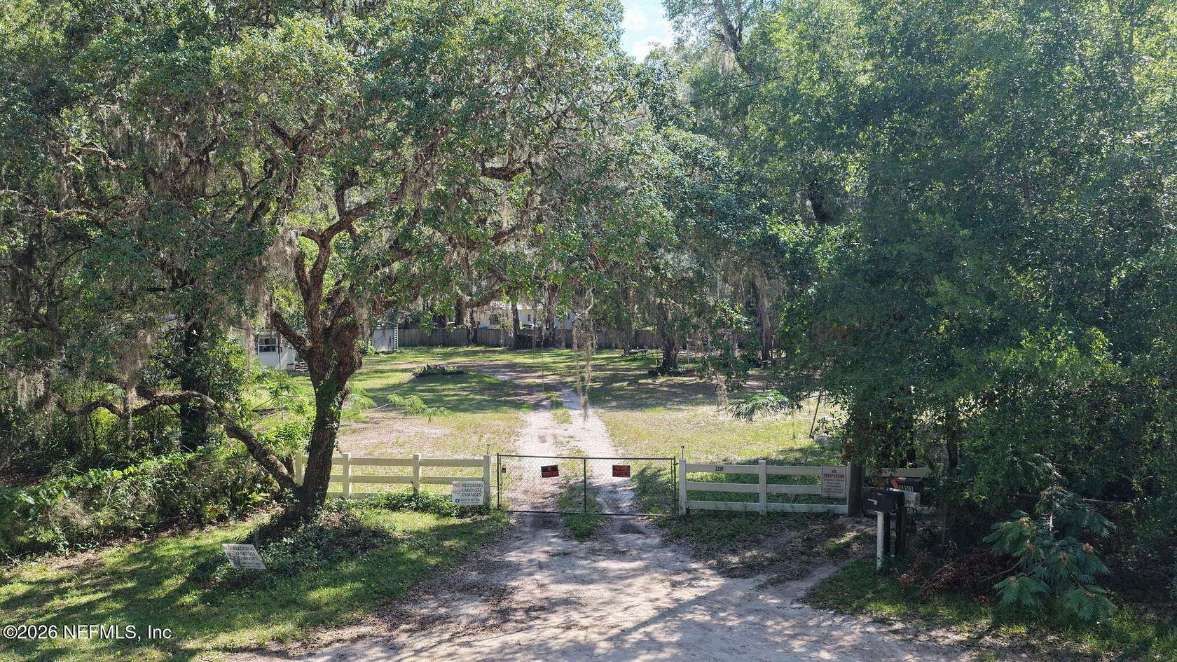 2 Acres of Land with Home for Sale in Green Cove Springs, Florida