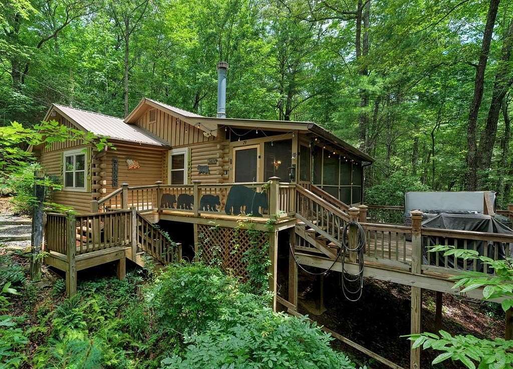 1.85 Acres of Land with Home for Sale in Blue Ridge, Georgia
