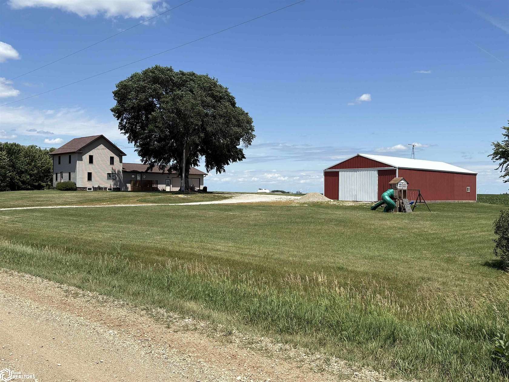 2.63 Acres of Land with Home for Sale in Bancroft, Iowa