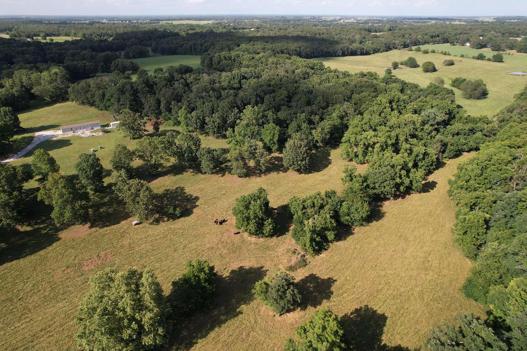 98 Acres of Land with Home for Sale in Granby, Missouri