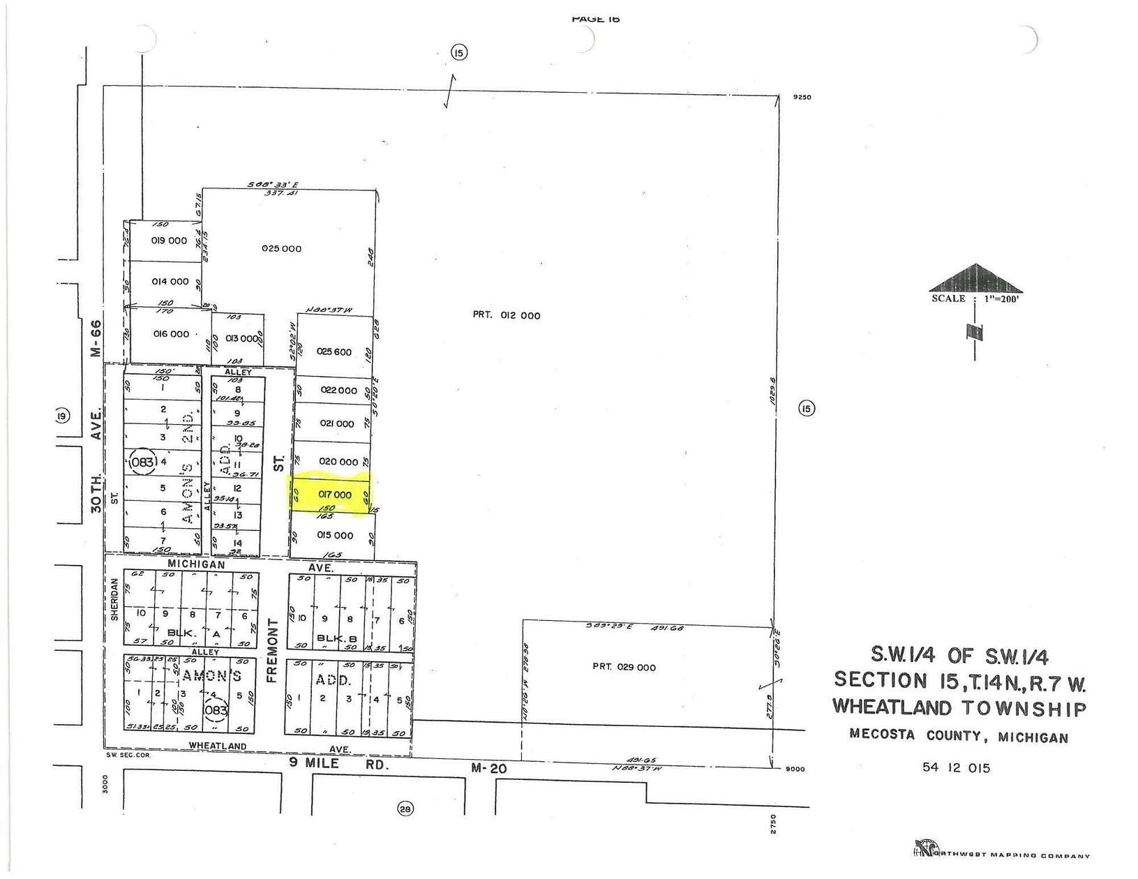 0.2 Acres of Residential Land for Sale in Remus, Michigan