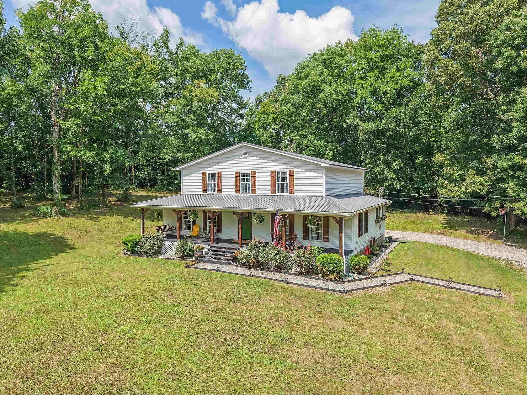 5 Acres of Land with Home for Sale in Morris Chapel, Tennessee