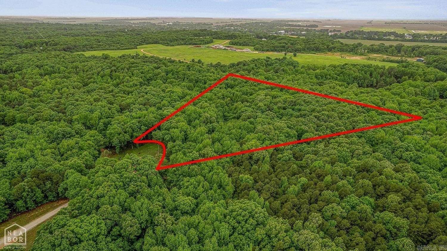 11 Acres of Recreational & Residential Land for Sale in Harrisburg, Arkansas
