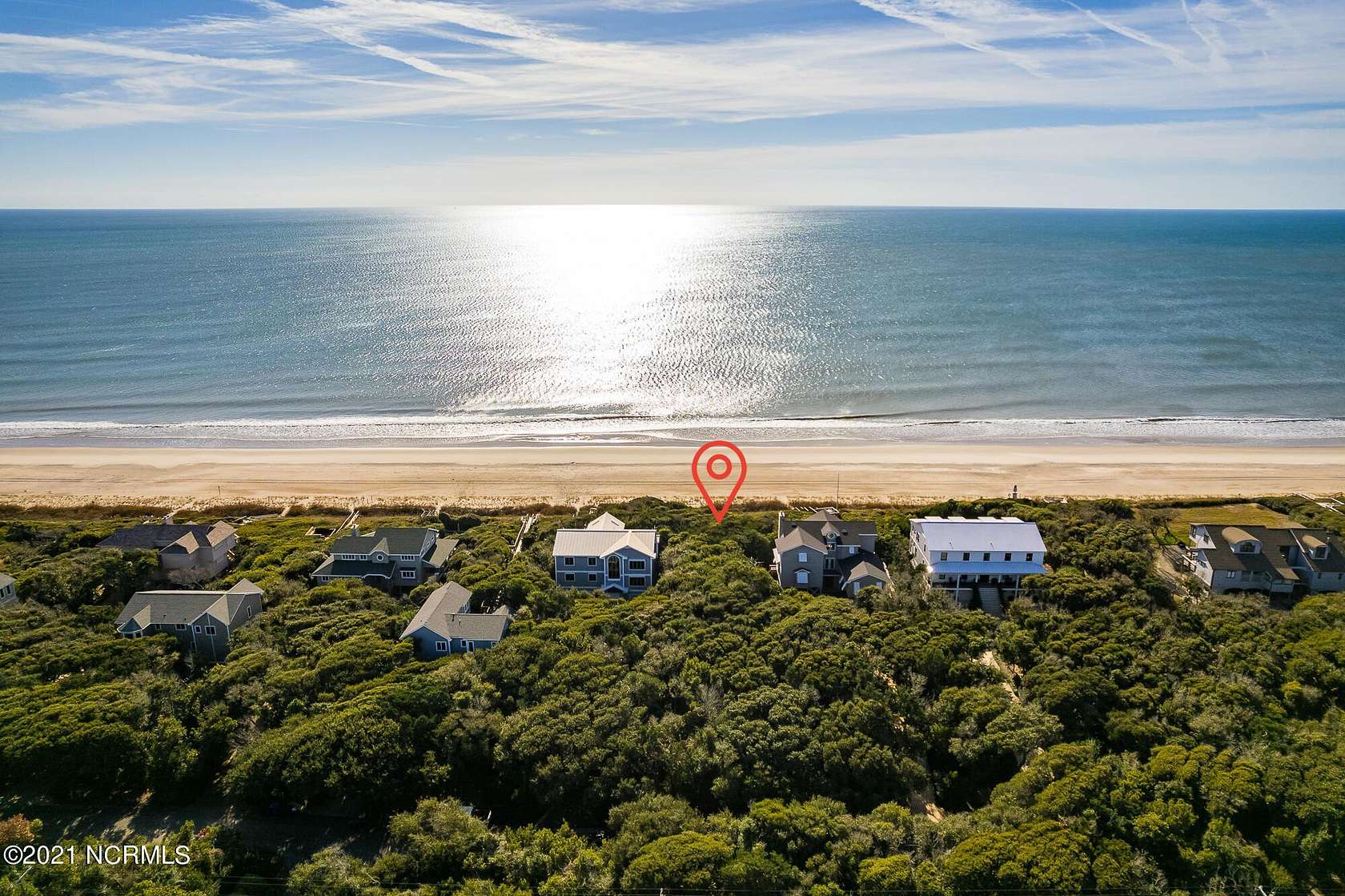0.55 Acres of Residential Land for Sale in Pine Knoll Shores, North Carolina