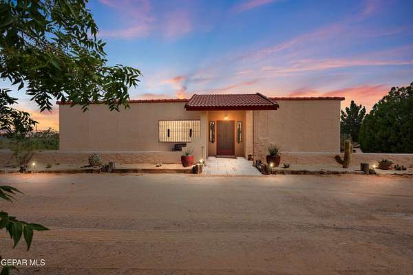 2.5 Acres of Land with Home for Sale in El Paso, Texas