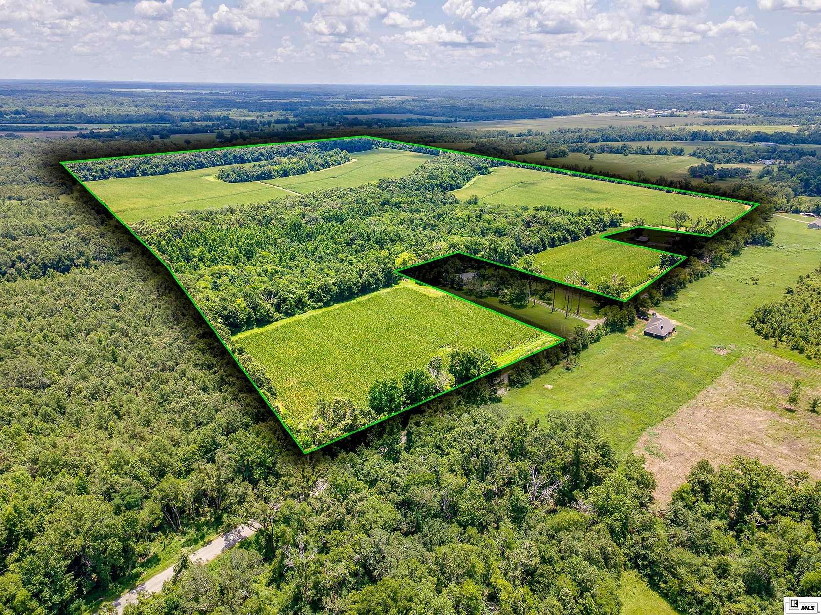 153 Acres of Recreational & Residential Land for Sale in Mangham, Louisiana