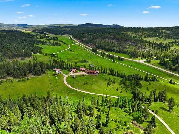 20.6 Acres of Recreational Land with Home for Sale in Lead, South Dakota