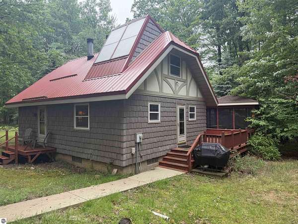 3.3 Acres of Land with Home for Sale in Farwell, Michigan