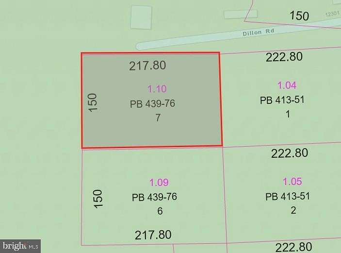 0.75 Acres of Land for Sale in Laurel, Delaware