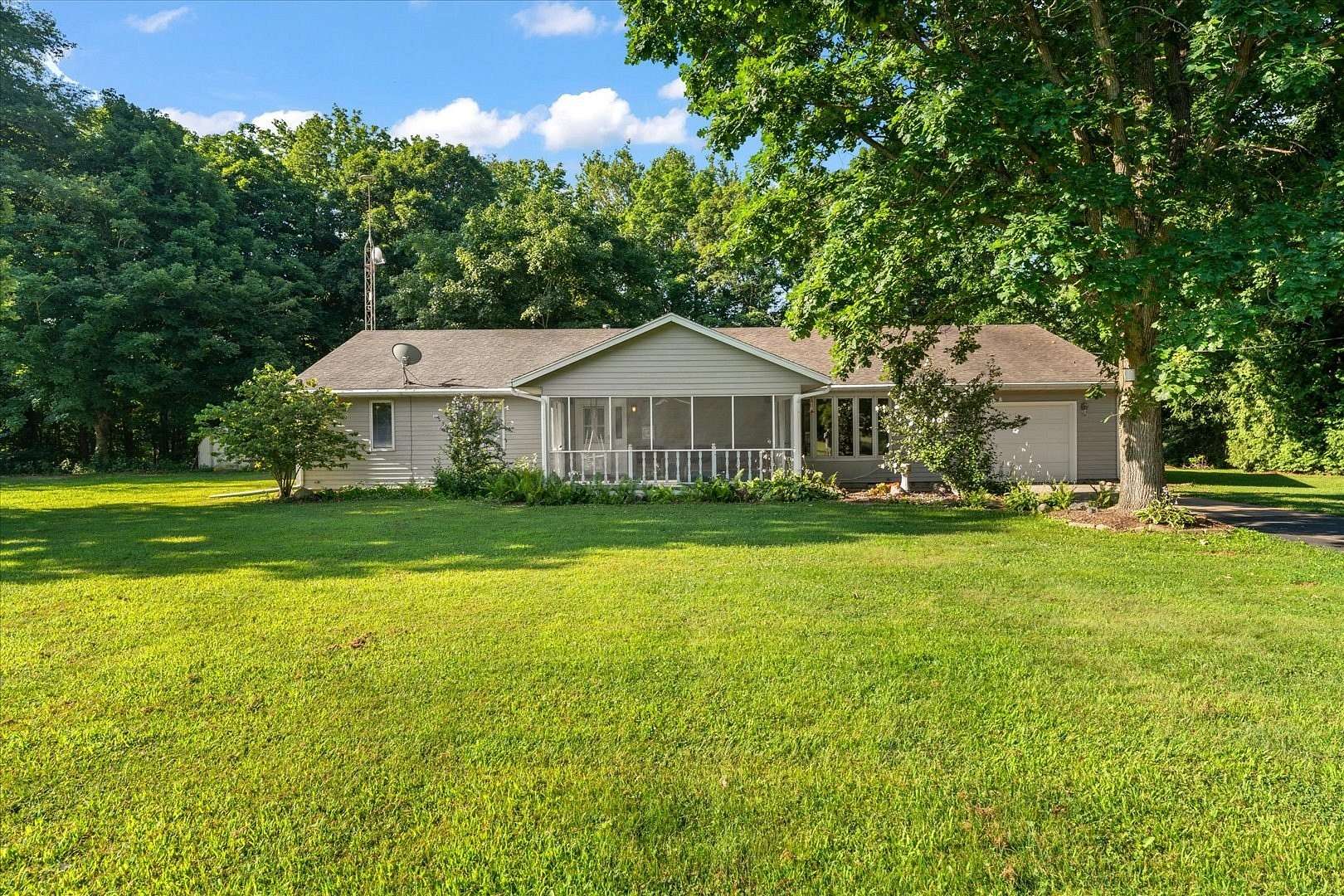 5 Acres of Land with Home for Sale in White Heath, Illinois