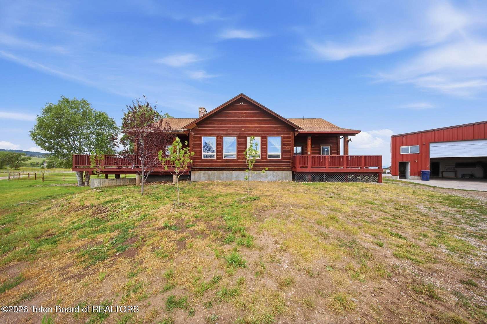 6.8 Acres of Land with Home for Sale in Afton, Wyoming