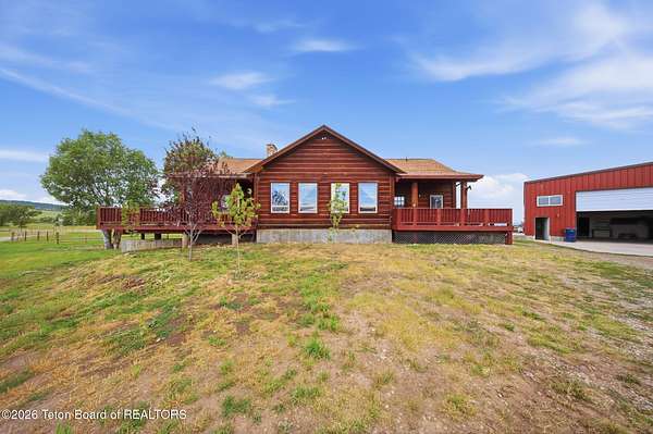 6.8 Acres of Land with Home for Sale in Afton, Wyoming