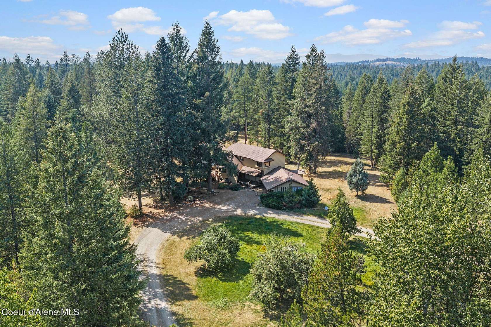 3.57 Acres of Land with Home for Sale in Athol, Idaho