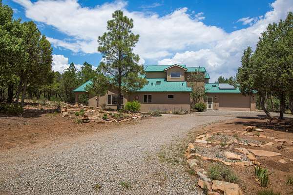 35 Acres of Recreational Land with Home for Sale in Tijeras, New Mexico