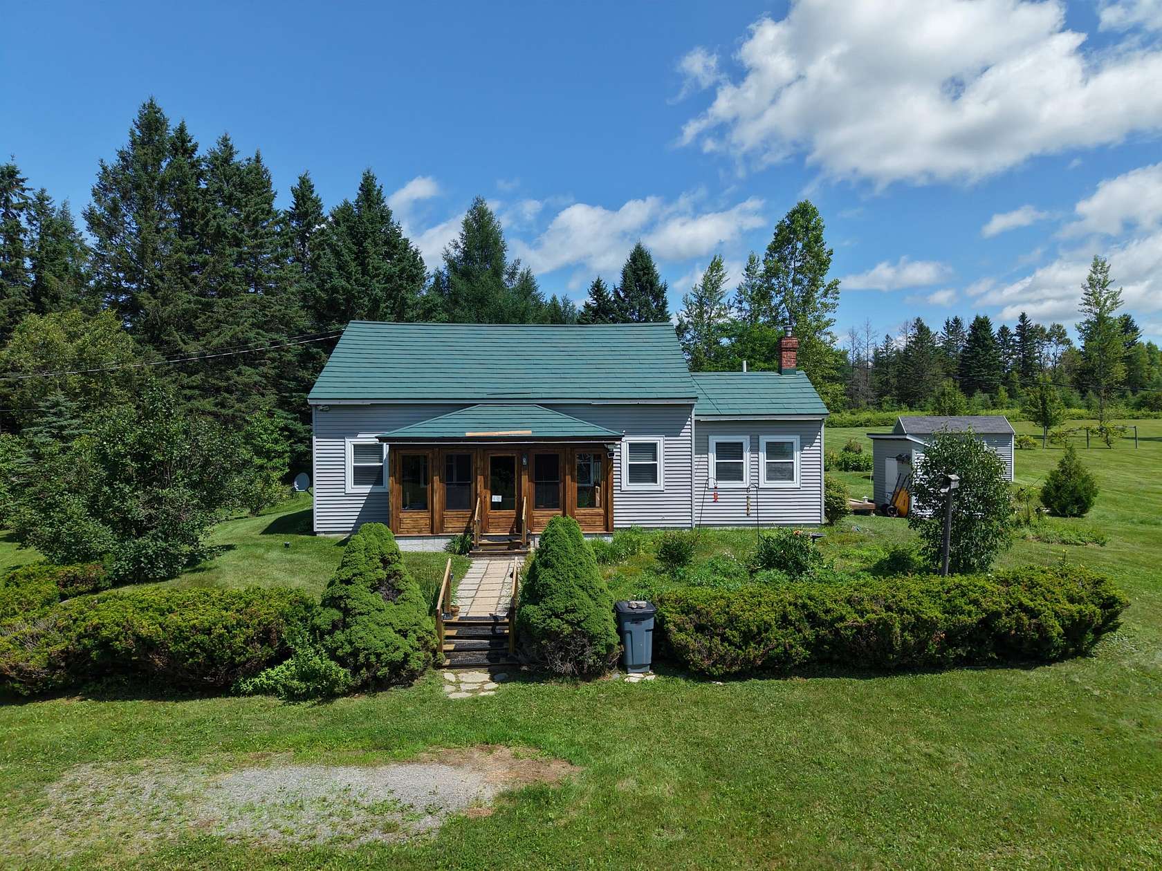 14 Acres of Land with Home for Sale in Cary, Maine