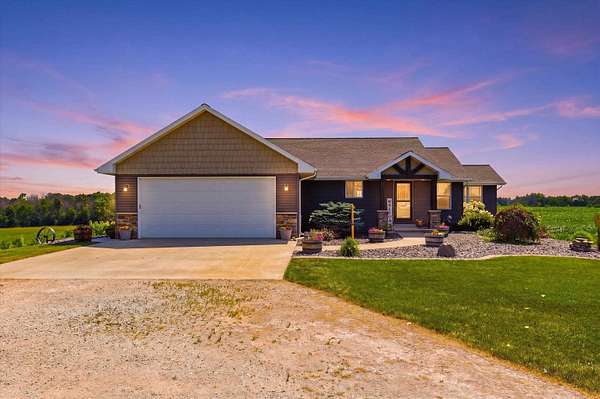 10 Acres of Land with Home for Sale in Kewaunee, Wisconsin