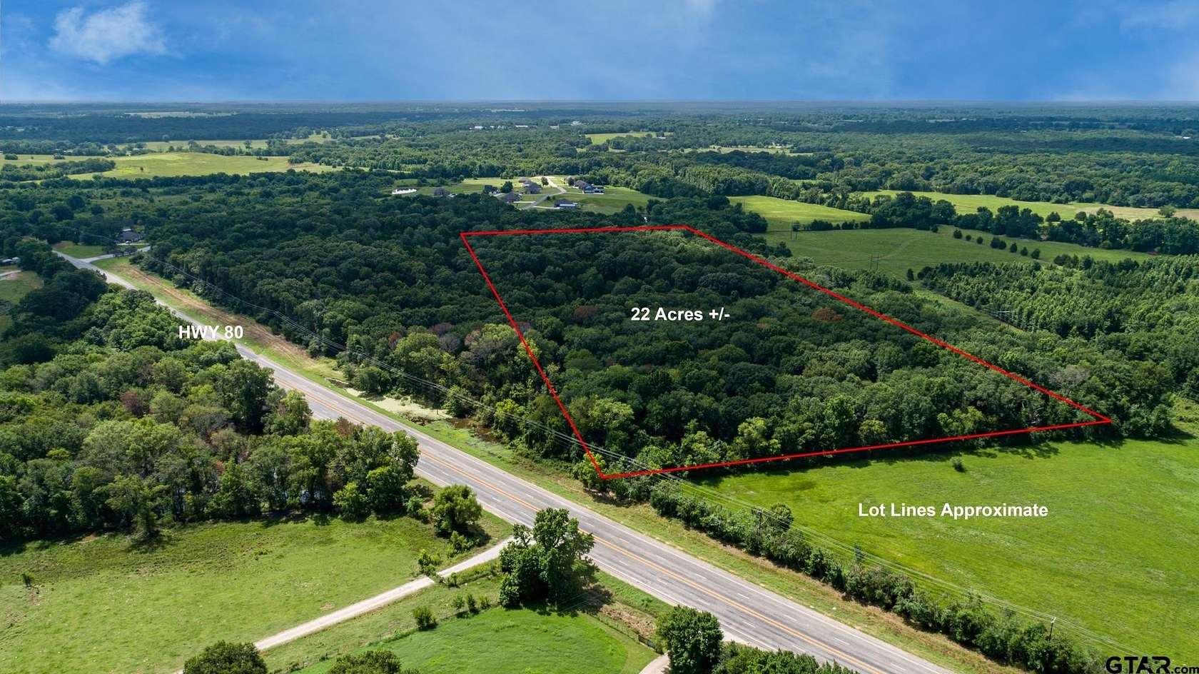 21.8 Acres of Land for Sale in Edgewood, Texas