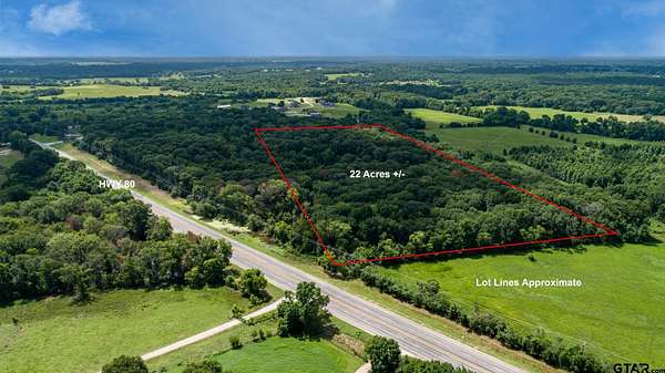 21.8 Acres of Land for Sale in Edgewood, Texas